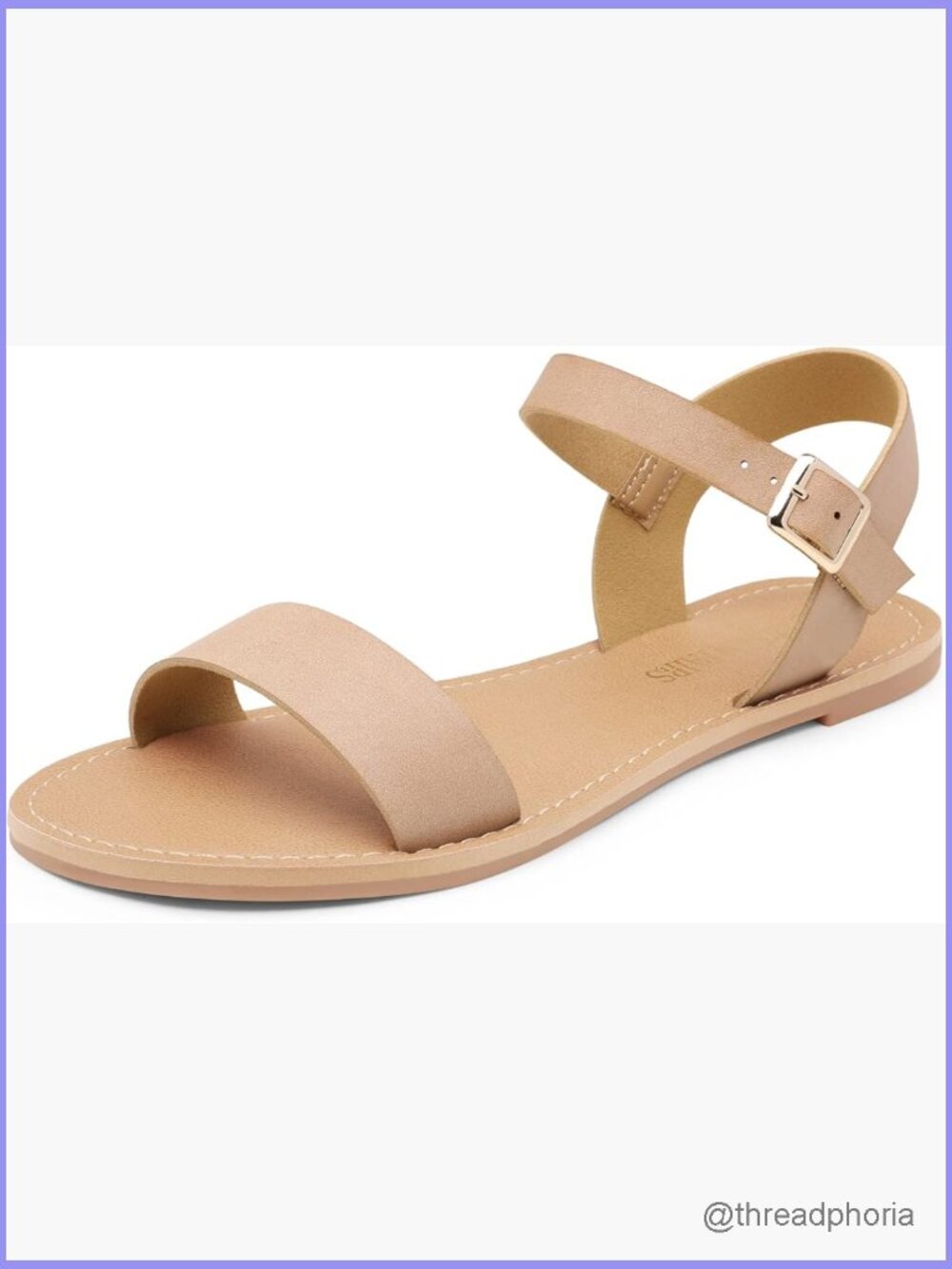 Ankle Strap Flat Sandals Open Toe Summer Dressy Sandals